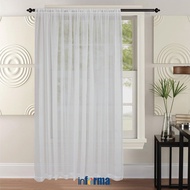 Informa Vitrase Curtain 280x250 cm Sheer Curtain Voile Curtain Thin Curtain Transparent Curtain Vitr
