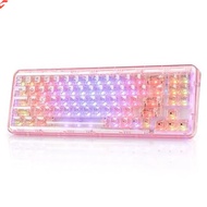 YUNZII X71 Wireless Mechanical Keyboard 68% Hot-Swap RGB BT5.0/2.4G/USB-C【Direct from Japan】