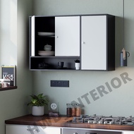Kitchen Set Atas 3 Pintu Kitchen Set Minimalis rak Dapur serbaguna tempel dinding Gantung multifungs
