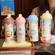 Sweet Tale Melted Cup Ice Cream Tumbler 600ml Stainless SUS 316 Viral Thermos Tumbler Bottle/ Free S