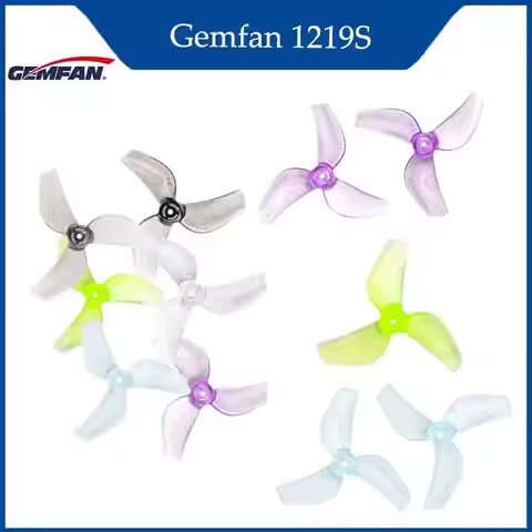 Gemfan 1219S 31mm 3-Blade PC Propeller 1mm For Micro TinyWhoop FPV Racing Freestyle Tinywhoop Drones