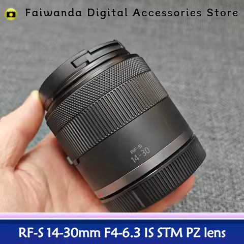 95%New Genuine For RF-S 14-30 F4-6.3 IS STM PZ Power Zoom Lens Portable Wide Angle Lens for Canon EO