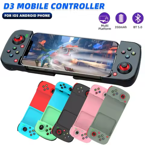 Wireless Bluetooth 5.0 Gamepad Stretchable Game Controller For Mobile Phone Android & Ios Gamepad Jo