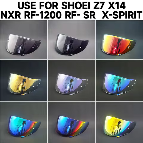 Photochromic Motorcycle lens Helmet Visor Anti-Fog for SHOEI Z7 X14 NXR RF-1200 RF- SR X-Spirit/3 CW