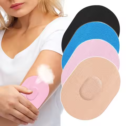 10pcs Waterproof Adhesive Patches Freestyle Libre Sensor Covers Patch Clear CGM Sweatproof Overpatch