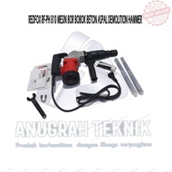 Mesin Bor Bobok Beton Aspal Demolition Hammer Redfox RF-PH 810