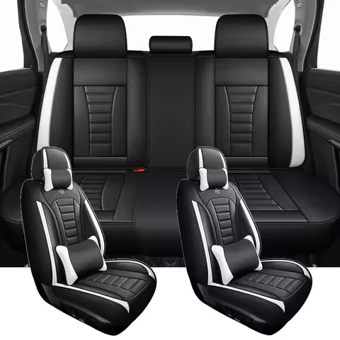 Luxury Full Set Universal Car Seat Covers For Audi A7 A6 C6 4F 4G Q5 A4 B7 B8 Q3 A3 8V 8P Q2L Q7 4L 