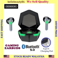 SENDEM S5 Gaming Bluetooth TWS Earphone Earbuds 3D Surround Stereo Headset Low Latency Bluetooth TWS