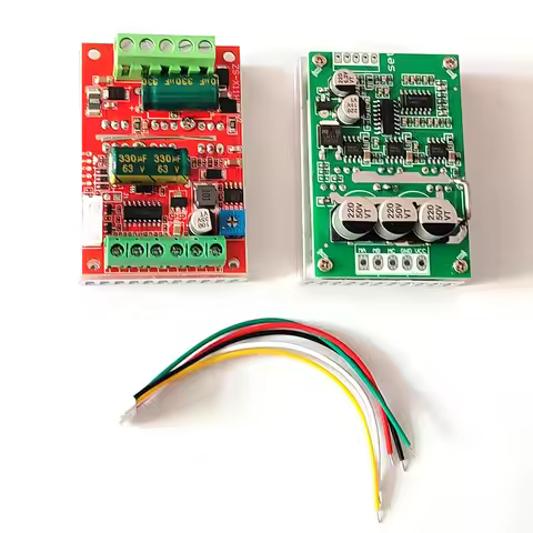 400W 500W 15A 12-36V Brushless Hall Free Motor Driver Board High Power Motor Foward Reverse Speed Co