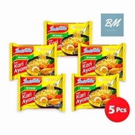 Indomie Chicken Curry 5 Pcs Indomie Noodle/ Chicken Curry Flavor 5 Packs Indomie Chicken Curry Flavo