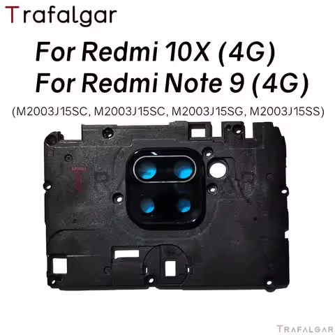 Motherboard Retaining Bracket for Xiaomi Redmi Note 9 Redmi 10X 4G Camera Glass Lens Cover With Fram