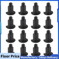 16Pcs Plastic Rivets Clip 4mm x 5mm x 15mm Black