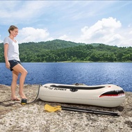 🥇Free Shipping🥇BestwayRubber Raft Thickened Inflatable Boat Kayak Water Speedboat Fishing Equipment Boat Fishing Lifeboa