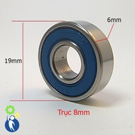 Shaft Bearing 8mm 8x19x6mm 698ZZ