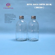 BKC350 350ml round glass bottle juice bottle/ coffee bottle/ milk bottle/