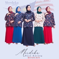 ✯New Arrival✯ Baju Kurung Moden with Merdeka Print by Style Inn Muslimah