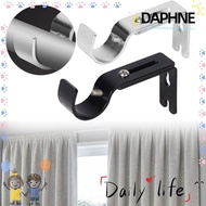 DAPHNE Curtain Rod Holder, Hardware Metal Curtain Rod Brackets,  Hanger for 1 Inch Rod Home Adjustable Window Curtain Rod Support for Wall