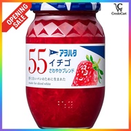 Aohata 55 Strawberry Jam, 400g × 2 jars【Direct from Japan】
