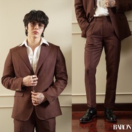 [ขายแยกชิ้น] BARON Primium Adam suit เสื้อผ้าสูทผู้ชาย ชุดออกงาน ชุดสูทพรีเมี่ยมแบรนด์บารอน โทนสีน้ำ