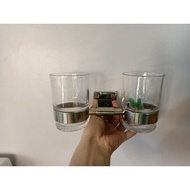 304 stainless steel double cup shelf, 304 stainless steel toothbrush shelf, 304 stainless steel shel