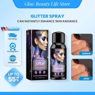 Eelhope Glitter Spray 120ml Shiny Glitter Spray Long-Lasting Shine Spray Glitter For Fabric