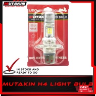 MUTAKIN MOTOR LIGHT BULB H4 Motorcycle Accessorie HS1 H4AC-001 SILVER LC135 V4 V5 V6 Y15ZR SRL115Fi 