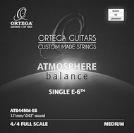 Ortega Guitars Atmosphere Balance Single Nylon Guitar 6th E-String Silver Plated .043w-Normal Tensio