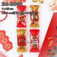 IPC 495-22 Plastic Chinese New Year Cookies Nougat Cookies Candy Sincia CNY