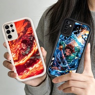 HP O-14 Demon Slayer Casing Siliconehp for Samsung S21 M15 A54 A17 S24 S25 FE A26 A55 Ultra 5G