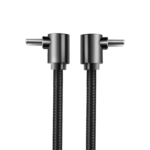 Braid 90 Degrees 0.25m/0.5m/1m/2m 4A Quick Charger Elbow USB C to Type C Cord PD Cable For iPhone Sa