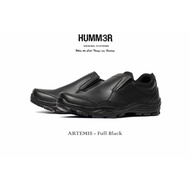 OFFICIAL FORMAL SHOES HUMM3R ARTHEMIS HUMMER SLIP ON SLOP COOL MEN'S WORK SHOES BIG SIZE