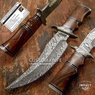 IMPACT 英國伯明翰獵刀大馬士革鋼刀12.85吋j