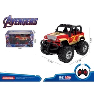 RC Car Spider-man Ironman Hulk Captain America Avengers Remote Control Car RC Toy - Kereta Kontrol Kawalan Jauh