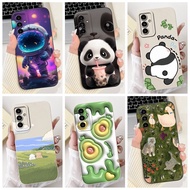 Casing For Samsung Galaxy M14 5G Case Lovely Cartoon Avocado Shockproof Silicone Phone Cover For Samsung M14 5G SM-M146B Case