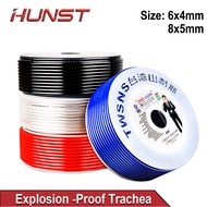 HUNST 20 Meters PU Tube Pneumatic Hose Compressor Explosion-Proof Air Tube 6X4mm 8X5mm Air Compresso
