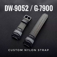 Custom fit DW-9052 GW-7900 G-7900 replacement nylon strap.free tools and spring bar.16mm