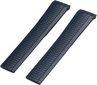 For Patek AQUANAUT Philippe 5968A 5164A 5167A Metal Pins Orange Brown Watch Belt Rubber Watchband 21