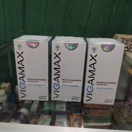 (Bisa Cod) Vigamax Original Asli Suplemen Multivitamin Pria Herbal Resmi BPOM 1 Botol 10 Kapsul