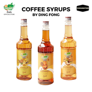 Ding Fong Coffee Syrup Caramel Flavor - Flavoring Syrups for Drinks - 730ml - Pump Available - Varga