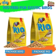 RIO Finches อาหารนกฟินซ์ (Package 500G / 1KG)