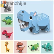 NANZHIJIA 3D Paper Puzzle Animal Model Toy, Dinosaur Giraffe Animal 3D Paper Puzzle Toy, 3D Paper Pu