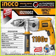 【hot sale】 INGCO Industrial 1100W 16mm Impact Drill/Hammer Drill (ID211002) *LIGHTHOUSE ENTERPRISE*