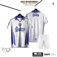 The Blues Chelsea Retro Jersey FULL Printing