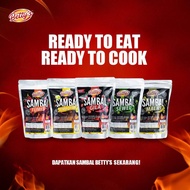 SG Ready Stock Free bottle 🎁 Betty's Kitchen Assorted Sambal Instant Paste