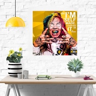 6ix9nine Frame 10x10 Inch Wall Decoration