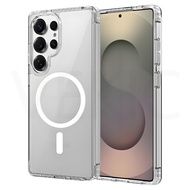Case For Samsung Galaxy S25 Ultra / S25 Plus / S25 Case Magnetic Hard Case Shockproof Case