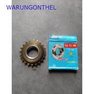 ONTEL BIKE REAR GEAR - ONTA KEBO ONTEL GEAR - KRIWIL FREEWELL ONTHEL BIKE