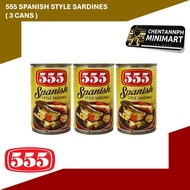 555 Sardines Spanish Style 155g x 3 pieces