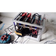 MINING RIG 3060TI 1-6 SET VGA DDR6X 8GB MEMORY HYNYX/SAMSUNG MIX FULL