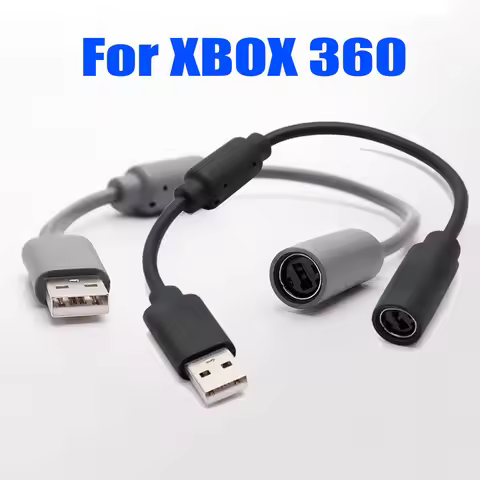 1PC For Xbox 360 xbox 360 Wired Game Controller USB Breakaway Connect Cable Adapter Cord Replacement
